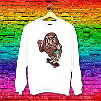 Світшот з принтом Мавпа на скейті Push IT