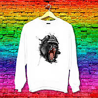 Світшот з принтом Мавпа грізна Push IT