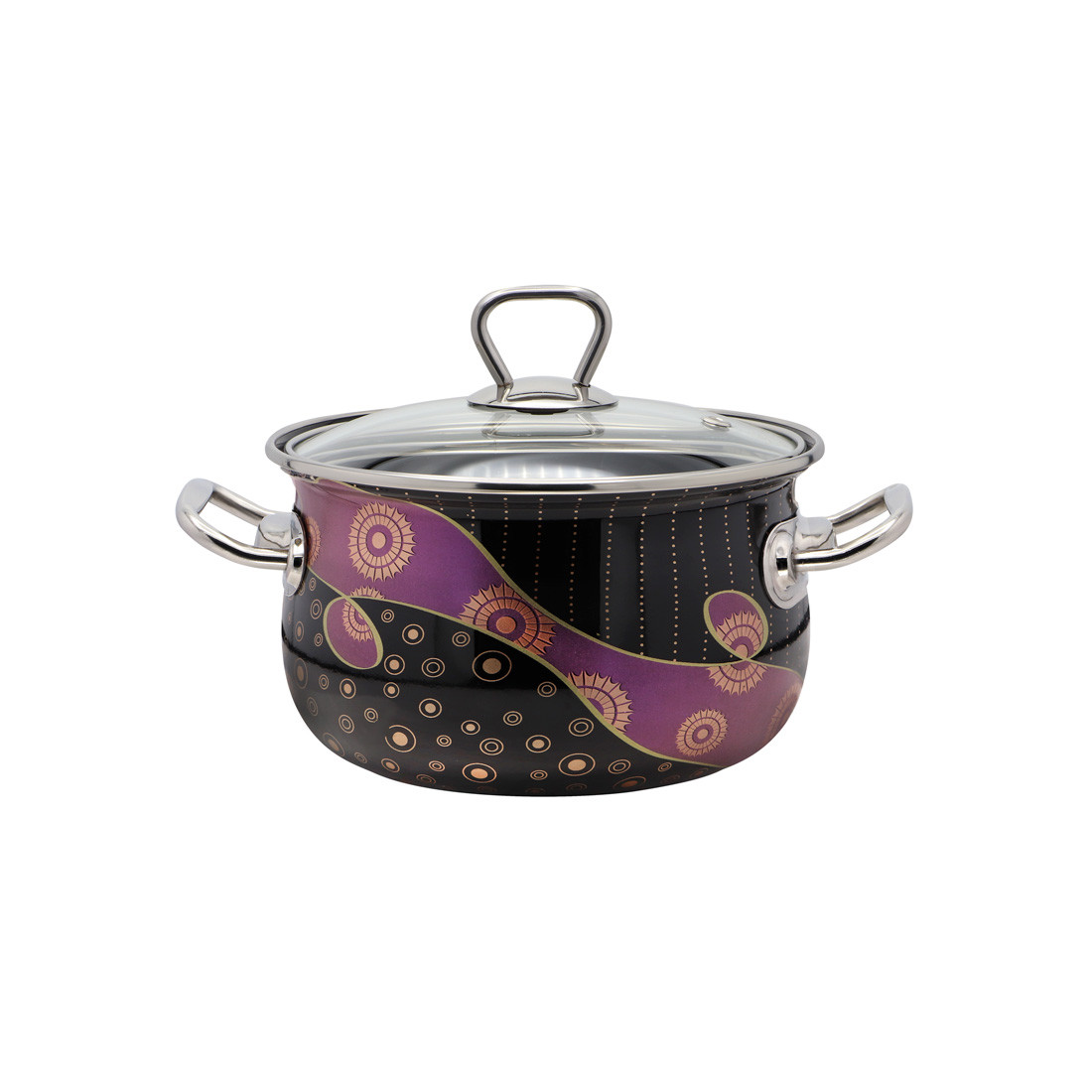 Каструля емальована 2,1 л "Чумацький шлях" 60572