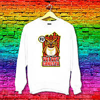 Світшот з принтом Сова "VELVET GANGSTA" Push IT