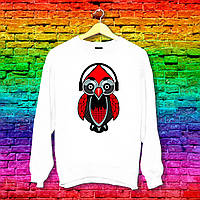 Світшот з принтом Філін в навушниках Push IT