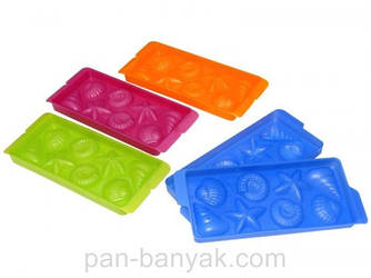 Форма для льда S@T Морський світ с крышкой 28х12 см пластик (90407)