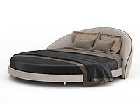 Кругле дизайнерське ліжко на замовлення Елегія-49 (Меблі-Плюс TM)