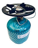 Газові балони, комплекти та примуси для туризму, кемпінгу й дачі