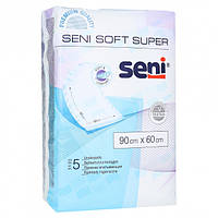 Одноразові пелюшки SENI SOFT Super 90х60 см 5 шт