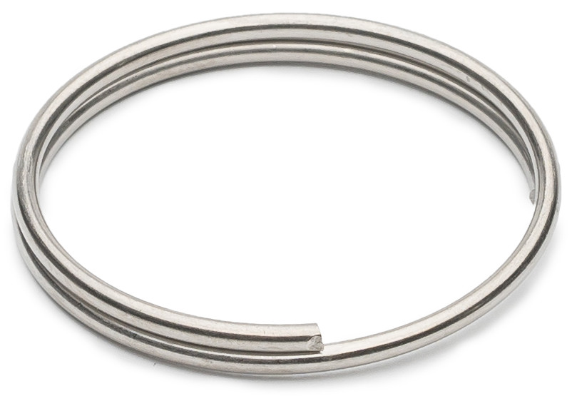 Кільце для ключів 22 мм із нержавіючої сталі А4, фото 1