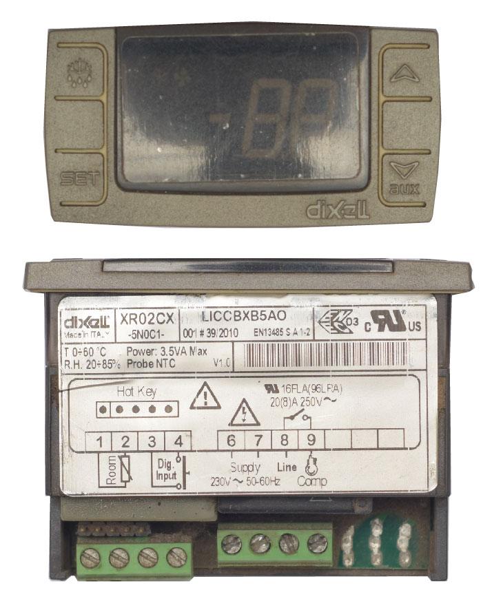 Dixell XR02CX Б/у контролер, фото 1