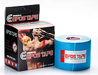 Кинезио тейп Epos Tape 5м х 5см (Голубой)