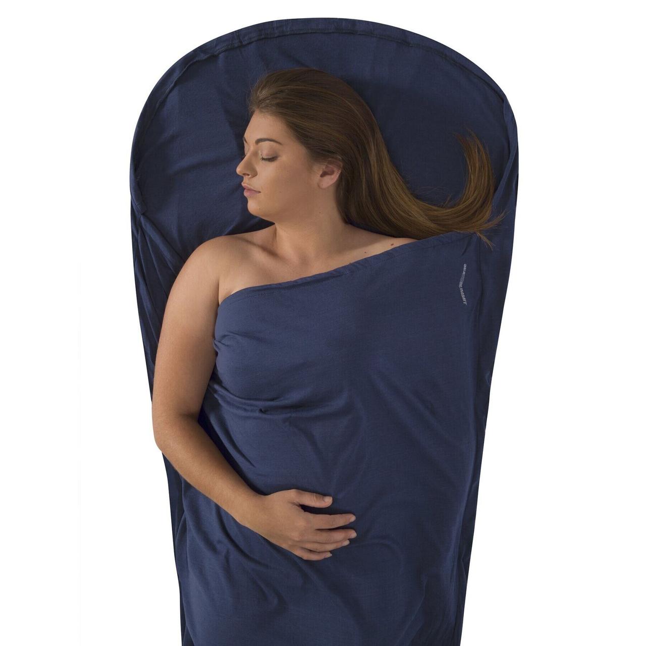 Вкладиш в спальник Sea to Summit Expander Liner Long, Navy Blue, р, 210 см (STS AEXPLONGNB)
