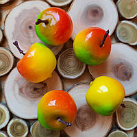 Яблуко кольорове штучне 2.3 см