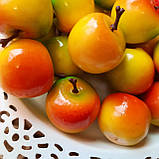 Яблуко кольорове штучне 2.3 см, фото 2