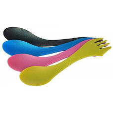 Туристичний набір вилка ложка Light My Fire Spork original 4-pack, фото 5