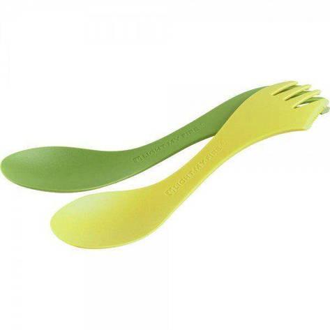Набір з 2-х ложок Light My Fire Spork original 2-pack (LMF 4124,2-pack) Lime / Green, фото 1