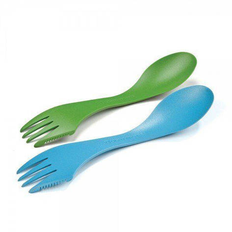 Ловілка Light My Fire Spork Original Lefty для лівші Green / Cyan, фото 1