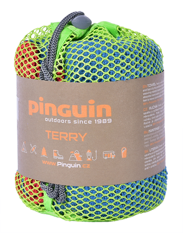 Рушник Pinguin Terry towel Olive, S, фото 3
