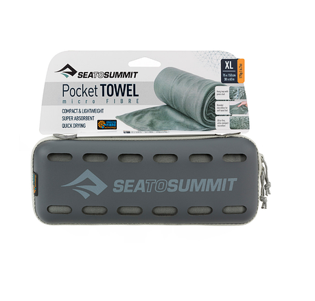Рушник Sea To Summit Pocket Towel XL Grey, фото 1
