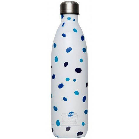 Термофляга 360 Degrees Vaccum Insulated Soda Bottle 550 мл Dot Print, фото 1