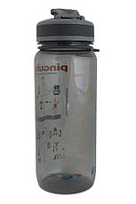 Фляга Tritan Sport Bottle 2020 BPA-free 0,65 L Grey, фото 5