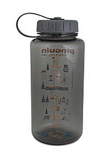 Фляга Tritan Fat Bottle 2020 BPA-free 1,0 L Grey, фото 5