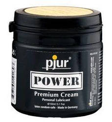 Густа змазка для фістінга і анального сексу pjur POWER Premium Cream 150мл на гібридній основі