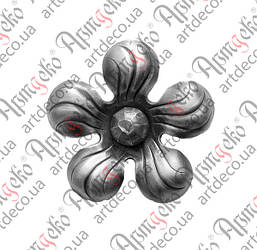 Кована квітка 87х2 з кулею Арт. 50.042.02