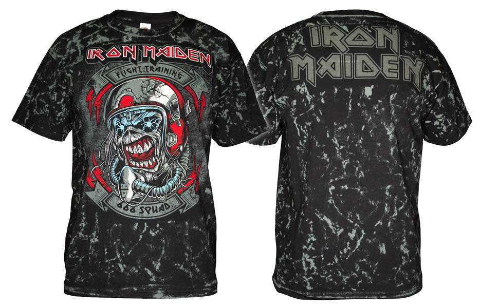 Футболка IRON MAIDEN Flight Training full print