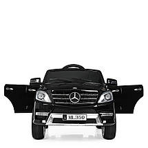 Дитячий електромобіль джип Mercedes-Benz ML 350 M 3568EBLRS-2 (MP3, SD-карта, USB, мотори 2x25W, акум.12V7A), фото 5