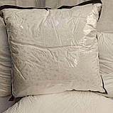 Подушка 70х70 Антиалергенна ЕКОПУХ з наволочкою на замку 100% бавовна Подушка для сну ОДА, фото 4