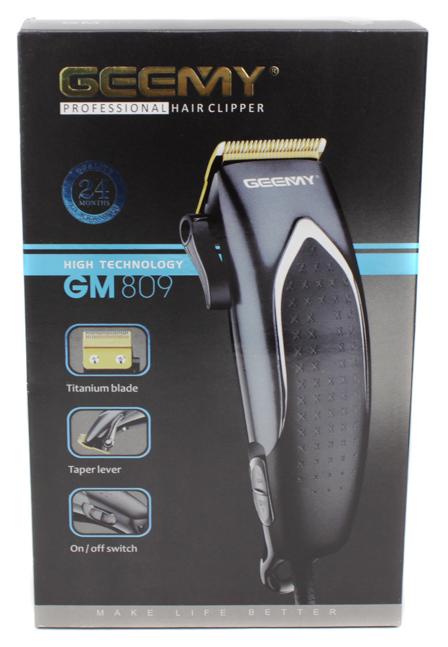 Професійна машинка для стриження волосся Geemy GM-809 9W