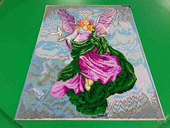 Б/У Картина вишита 30х40 см