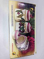 Сільничка-перечниця ємності для спецій Б/К Набір керамічних контейнерів 3 шт.