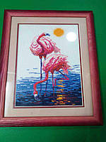 Б/У Картина вишита ручна робота 25*18