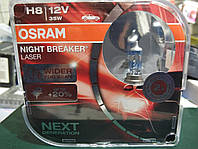 Автолампа H8 OSRAM  Night Breaker LASER NG +150% 35W 12V PGJ19-1 HardDuopet