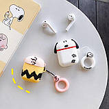 Чохол для навушників AirPods 1/2 Snoopy, фото 5