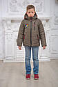 Дитяча зимова куртка для хлопчика на зріст 128 — 152 см, фото 8
