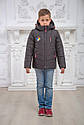 Дитяча зимова куртка для хлопчика на зріст 128 — 152 см, фото 6