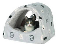 Будиночок-тунель для кота 42*35*35см / Trixie Mimi / сірий