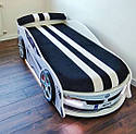 Дитяче ліжко машина БМВ Турбо (BMW Turbo) біле, фото 8