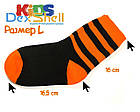 Шкарпетки водонепроникні для дітей Dexshell Children soсks orange S Оранжевый DS546S, фото 4
