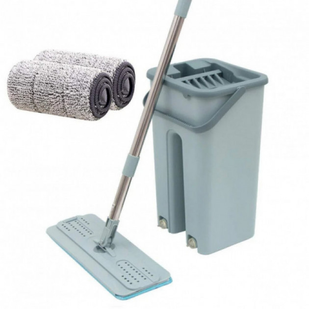 Швабра-стрічка з відром і віджиманням Тріумф S Flat Mop Self Wash