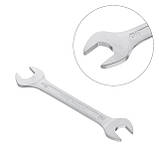 Ключ ріжковий 24-27 мм CrV, покриття сатин-хром PROF DIN3113 INTERTOOL XT-1124, фото 3