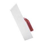 Затирачка сталева оцинкована 280*130мм, 6*6мм INTERTOOL KT-0005, фото 3