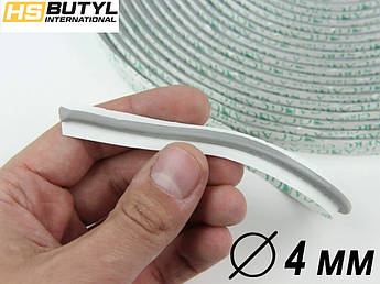 Герметик для автомобільних фар HS butyl (діаметр 4мм), рулон 2.4 метра
