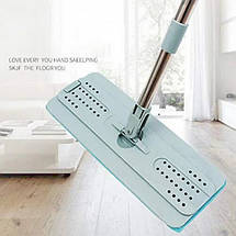 Швабра-стрічка з відром і віджиманням Тріумф S Flat Mop Self Wash, фото 4