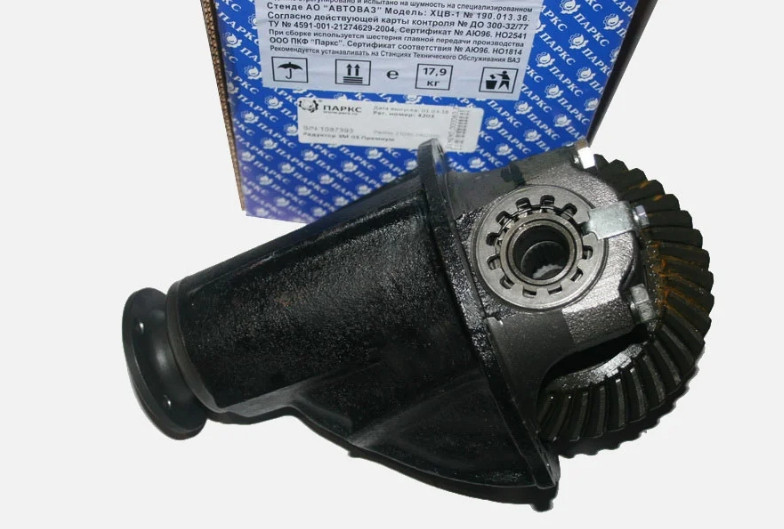 Редуктор заднього моста ВАЗ-2106 (11/43) Z=3.9 /2101-2107, 2121, 21213, 21214, 2123/, фото 1