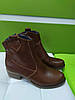 STTOPA деми зима. Розміри 36-41. Напівчоботи шкіряні. Каблук 4,5 см. 210-3641-45 Коричневі, фото 3