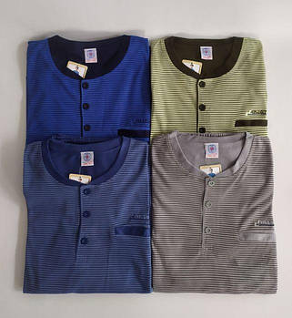 Чоловіча трикотажна піжама костюм домашній бавовна Роберт