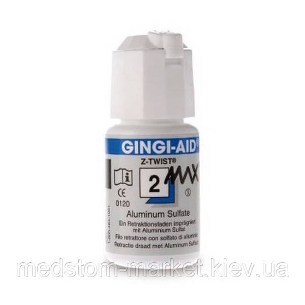 Gingi-Aid (Джинджи-Аїд), нитка ретракционная, №2, синя