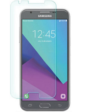 Гідрогелева захисна плівка на Samsung Galaxy J3 Emerge на весь екран прозора, фото 1