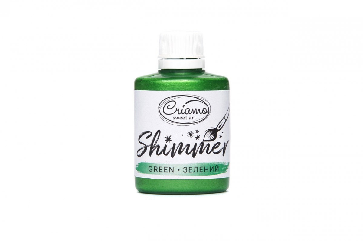 Барвник Criamo Shimmer Металік Зелений 30 грам